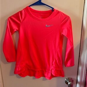 Nike Pink Long Sleeve Top